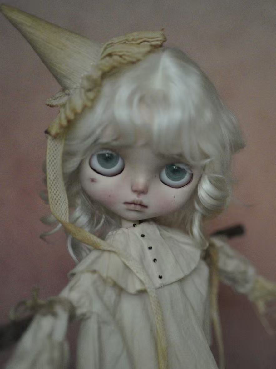 OOAK Custom Blythe Doll For Commission, Redemption's Light