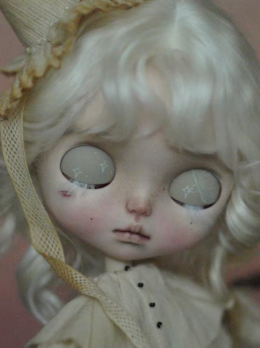 OOAK Custom Blythe Doll For Commission, Redemption's Light