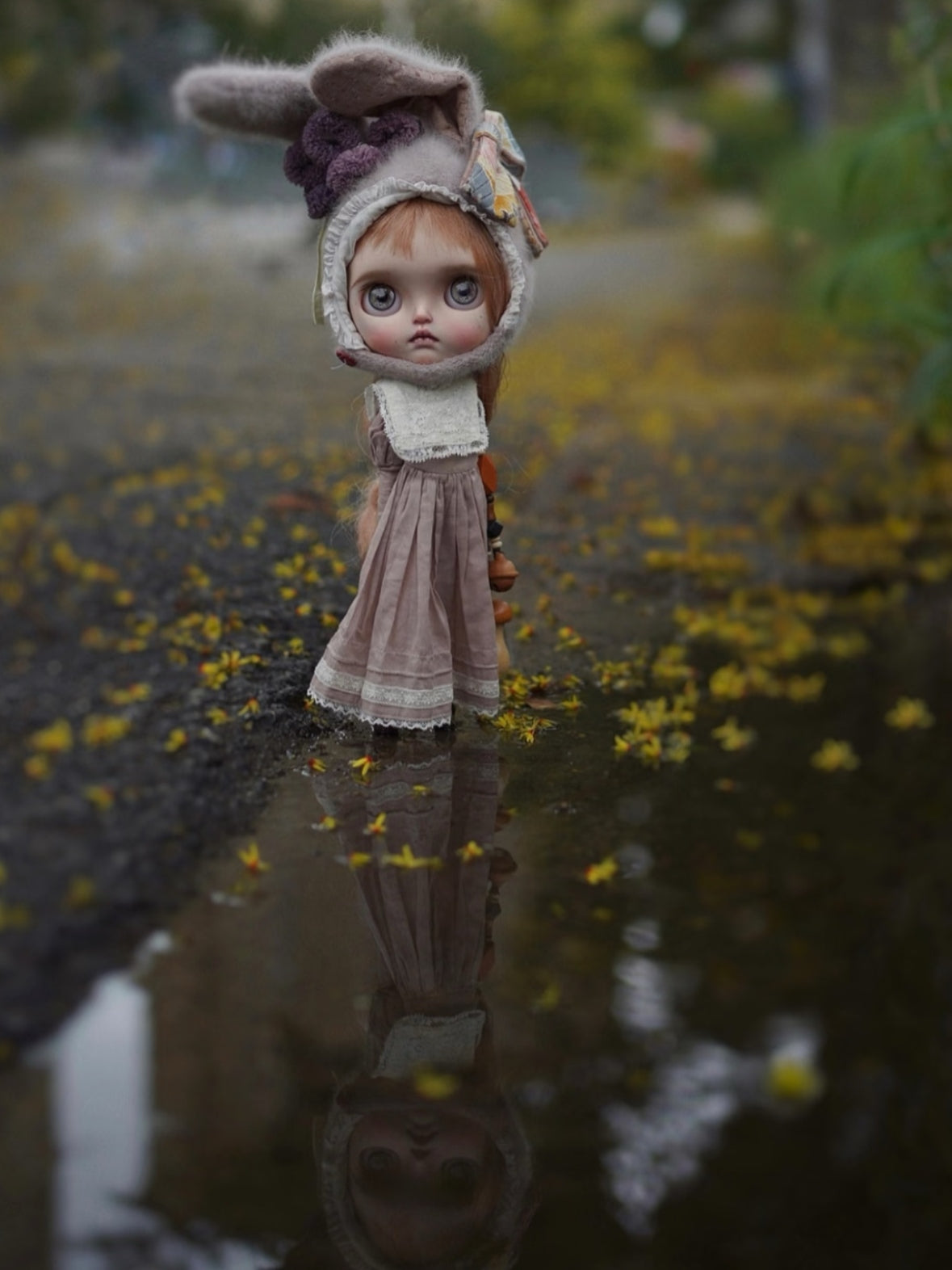 OOAK Custom Blythe Doll For Commission, Bunny Baby