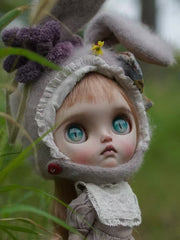 OOAK Custom Blythe Doll For Commission, Bunny Baby
