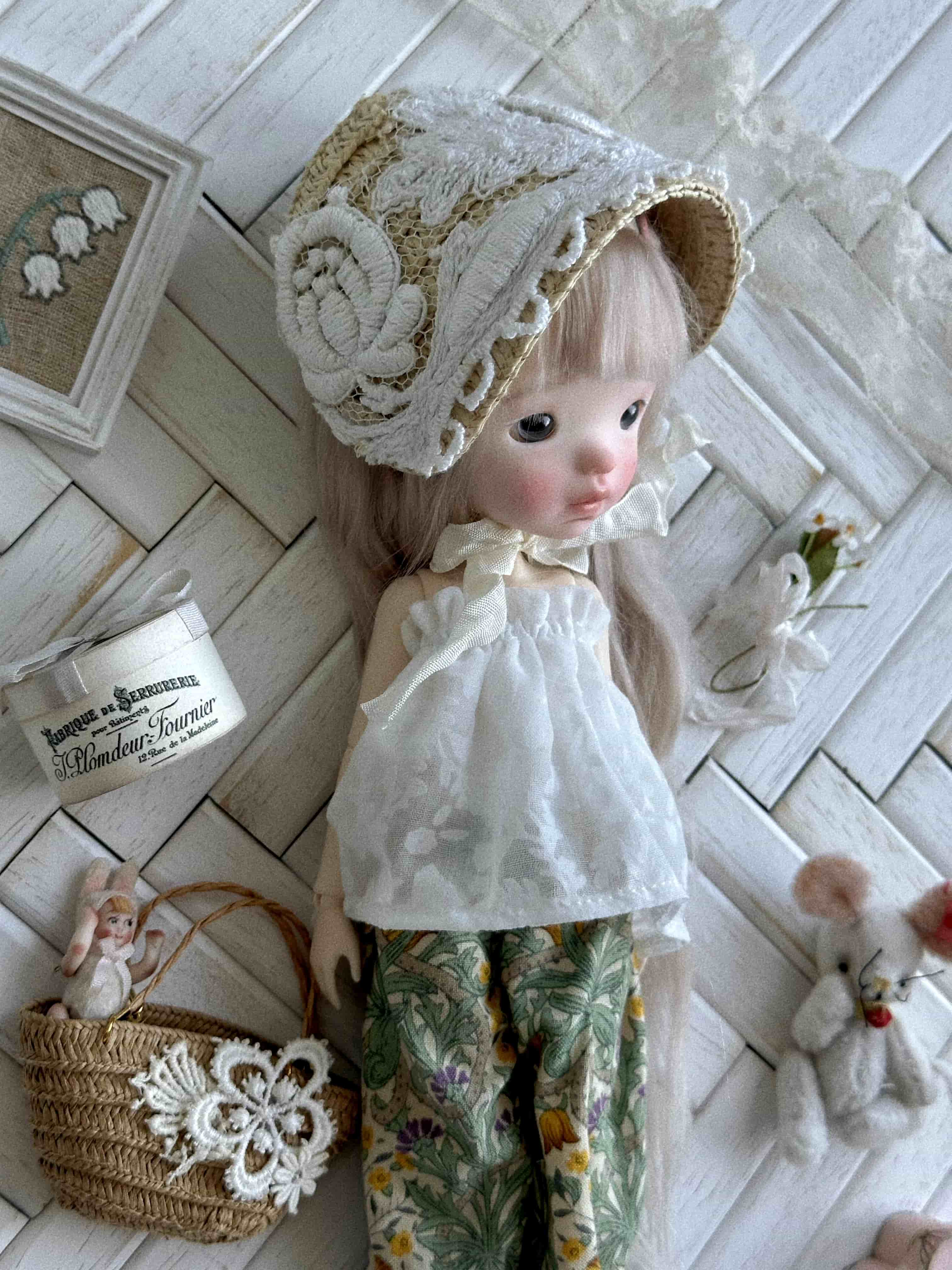 Elowen Custom 1/6 BJD OOAK - Meadow Belle Doll - ToastDoll