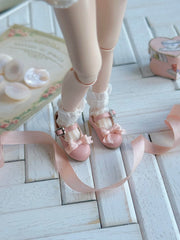 Pink Soft Bow Blythe Mary Janes | ToastDoll