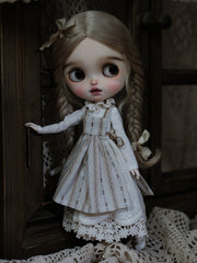 Handmade Outfit for Blythe/ Ob24/ Ob22, Retro Set
