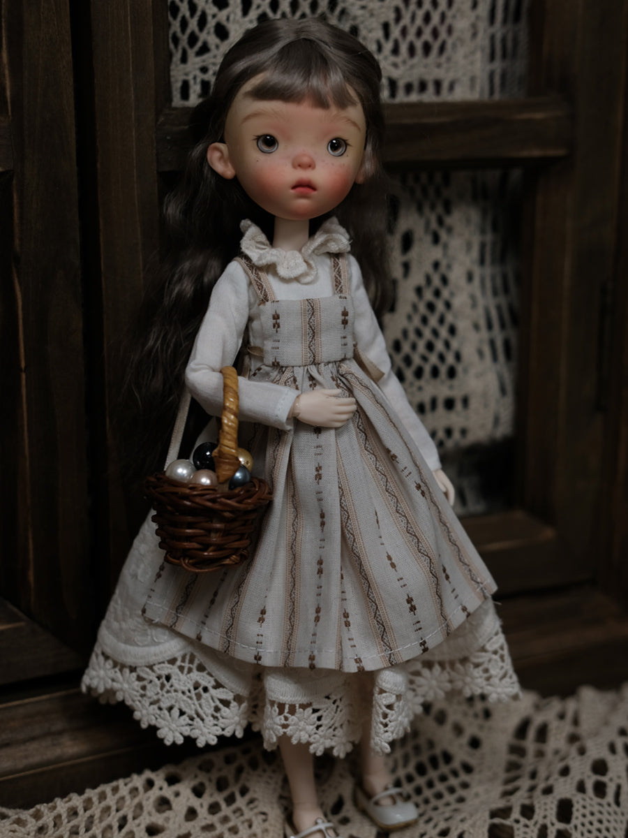 Handmade Outfit for Blythe/ Ob24/ Ob22, Retro Set