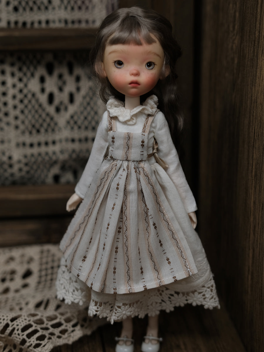 Handmade Outfit for Blythe/ Ob24/ Ob22, Retro Set