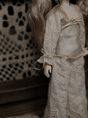 Handmade Outfit for Blythe/ Ob24/ Ob22/ Azone, Retro Lace Set