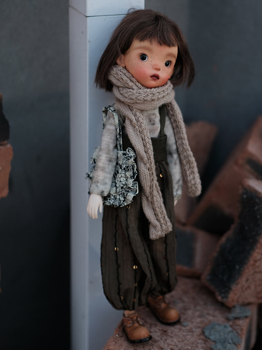 Handmade Outfit for Blythe/ Ob24/ Ob22/ Azone, Overalls Suit