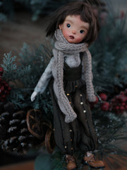 Handmade Outfit for Blythe/ Ob24/ Ob22/ Azone, Overalls Suit