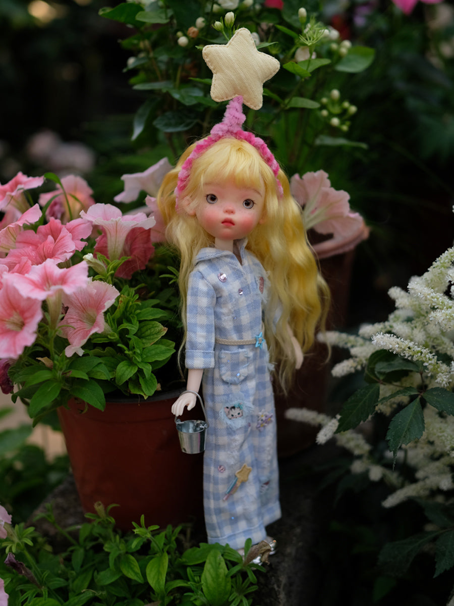 Handmade Outfit for Blythe/ Ob24/ Ob22/ Azone, Star Work Set