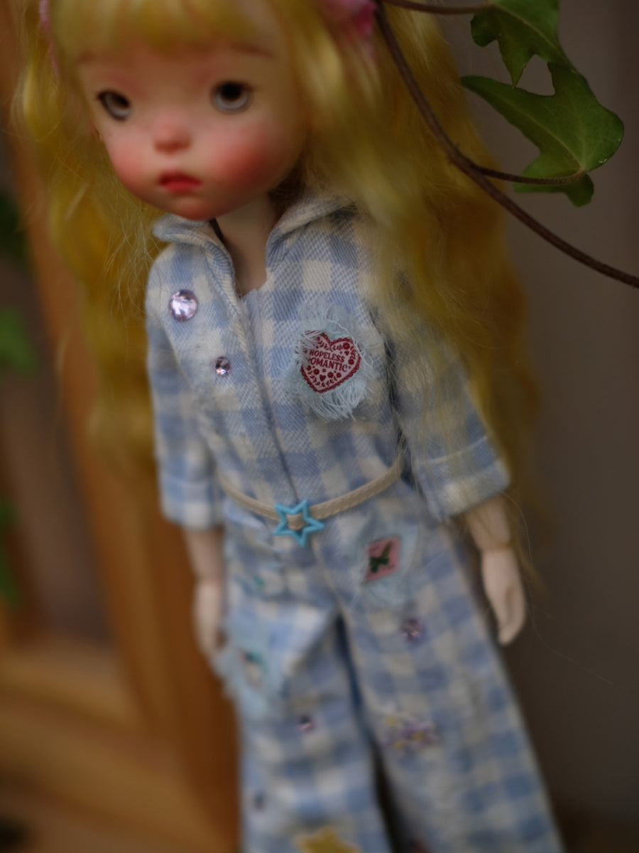 Handmade Outfit for Blythe/ Ob24/ Ob22/ Azone, Star Work Set