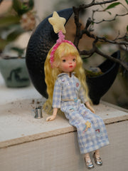 Handmade Outfit for Blythe/ Ob24/ Ob22/ Azone, Star Work Set