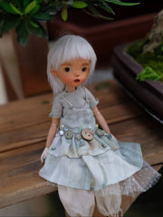 Handmade Outfit for Blythe/ Ob24/ Ob22/ Azone, Green Beads Set