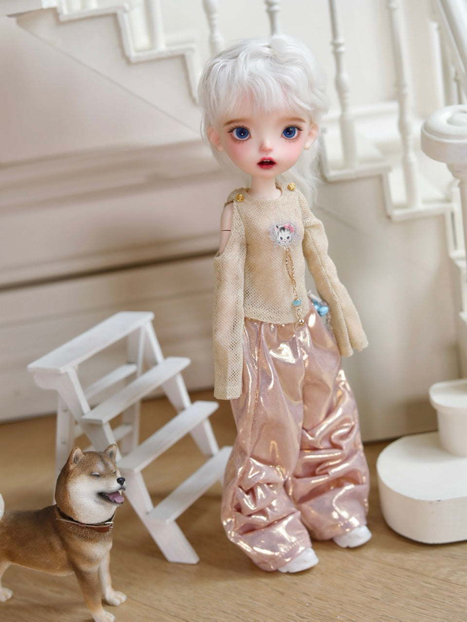 Sparkling Girl Blythe 1/6 BJD Outfit On Doll Display｜ ToastDoll