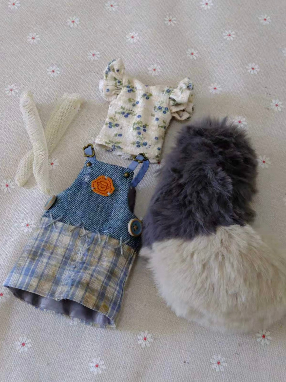 Miss Fox Blythe 1/6 BJD Outfit - Handmade Doll Clothes - ToastDoll