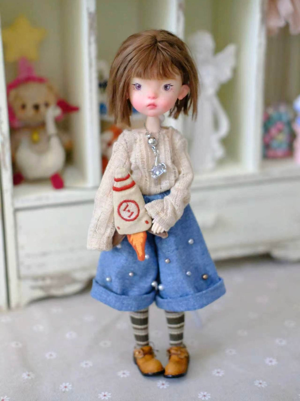 Miss Rocket Blythe 1/6 BJD Outfit On Doll Display | ToastDoll