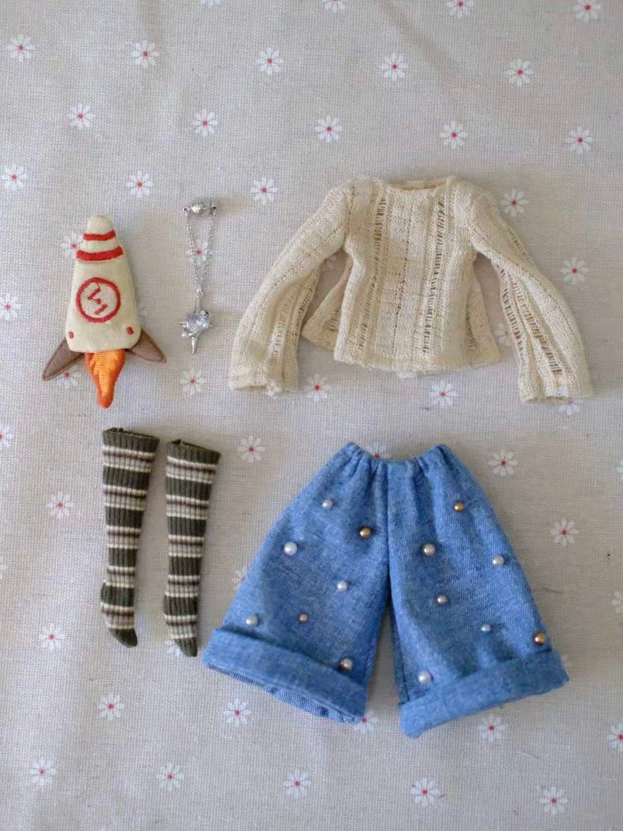 Miss Rocket Blythe 1/6 BJD Outfit - Handmade Doll Clothes - ToastDoll