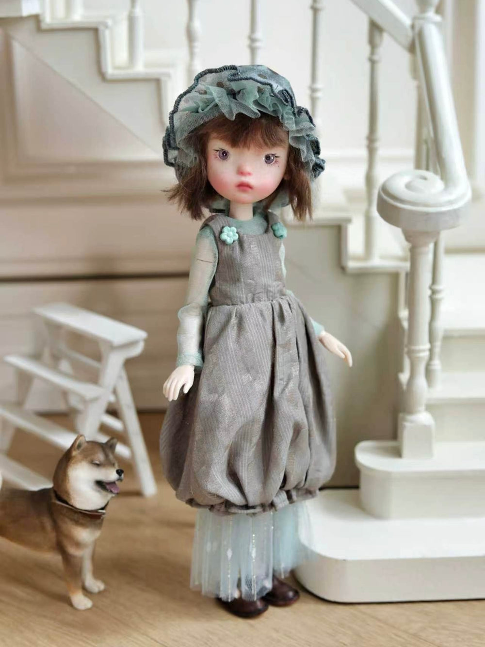 Green Miss Jellyfish Blythe 1/6 BJD Outfit | ToastDoll