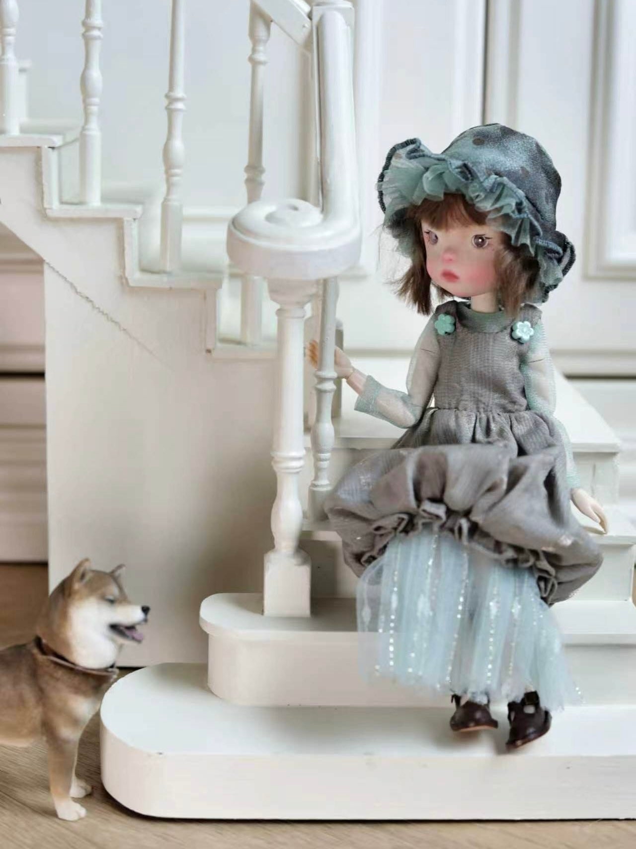 Miss Jellyfish Blythe 1/6 BJD Outfit On Sitting Doll | ToastDoll