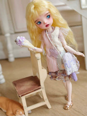 Miss Ice Cream Blythe 1/6 BJD Outfit On Doll Display | ToastDoll