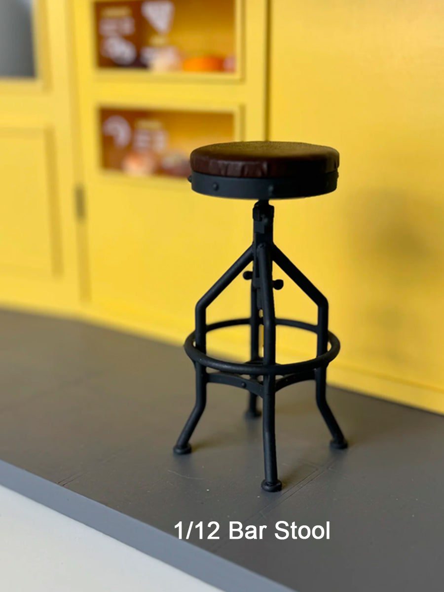 1/6 1/12 Scale Miniature Dollhouse DIY Kit, House