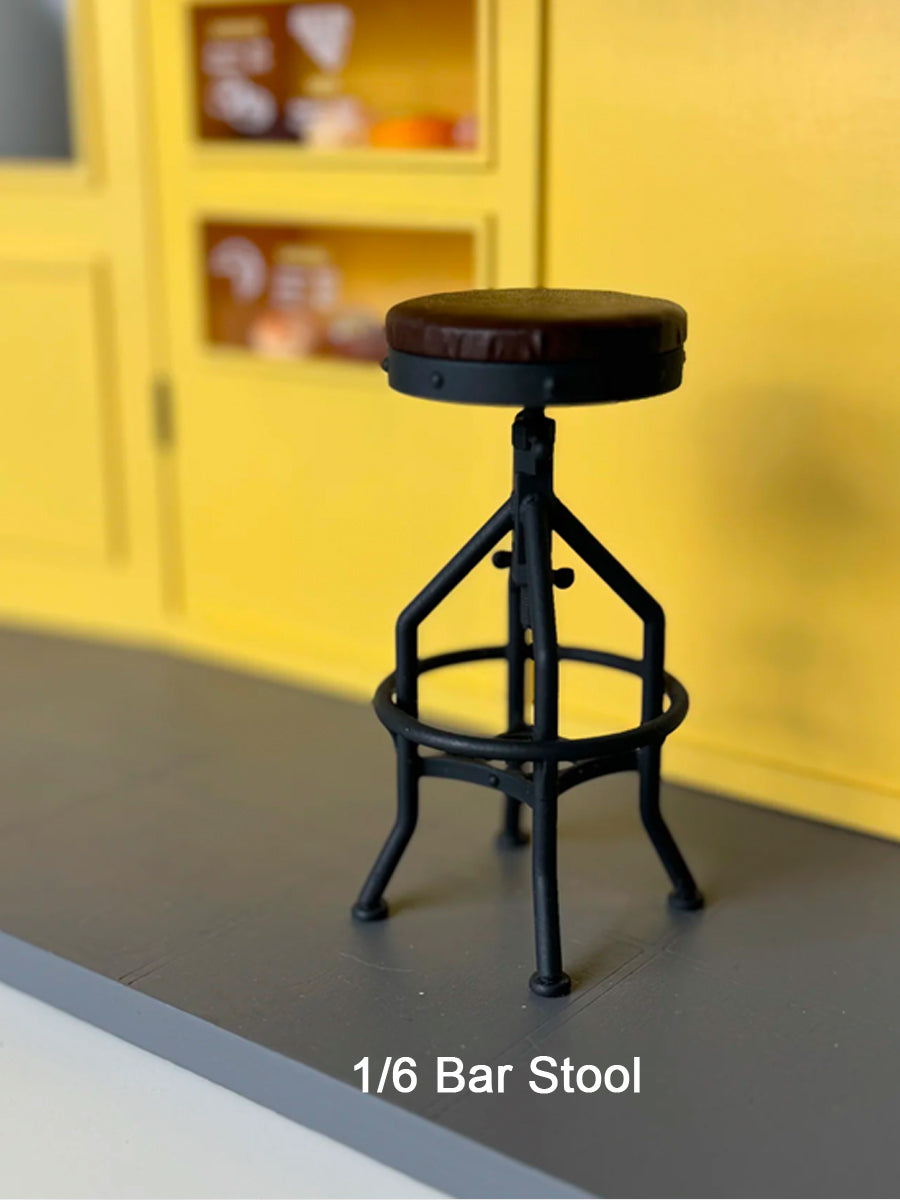 1/6 1/12 Scale Miniature Dollhouse DIY Kit, House