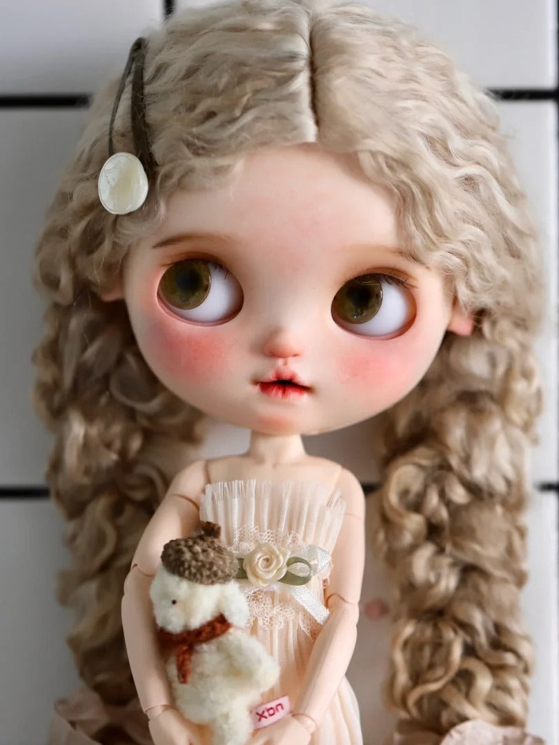 Sheer Babydoll Blythe Sleepwear Close-up | ToastDoll