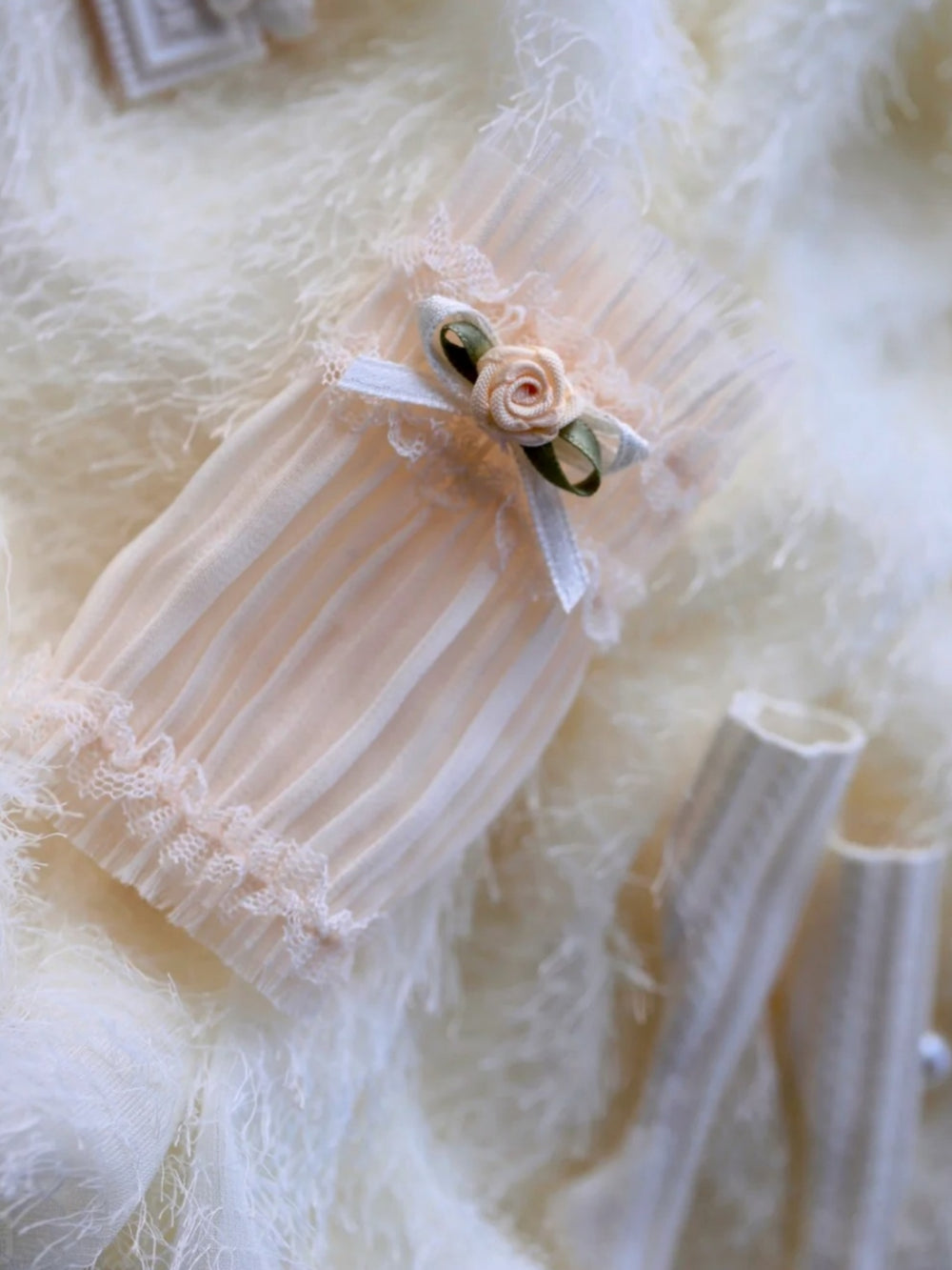 Sheer Babydoll Blythe Sleepwear Flat Lay | ToastDoll