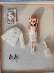 Soft Fluffy Ruffle Blythe 1/6 BJD Outfit | ToastDoll