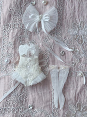 Lace Lingerie Blythe 1/6 BJD Set Flat Lay | ToastDoll