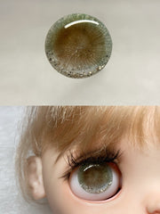 Handmade Blythe Eyechips, Green Tone, Realistic