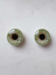 Handmade Blythe Eyechips, Green Tone, Realistic