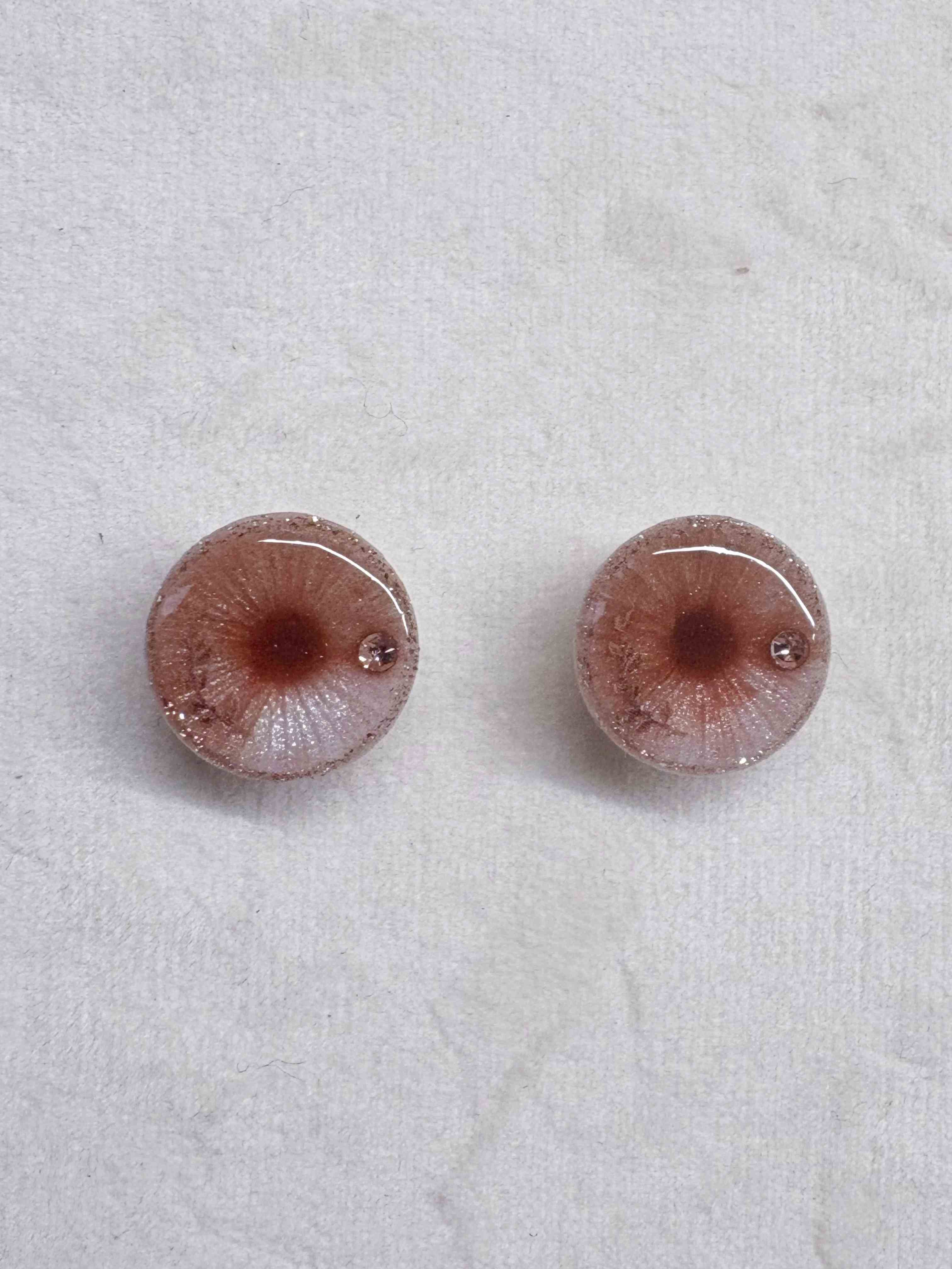 Handmade Blythe Eyechips, Brown Tone, Realistic