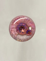 Handmade Blythe Eyechips, Pink Tone, Crystal