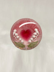 Handmade Blythe Eyechips, Pink Tone, Lily of the Valley