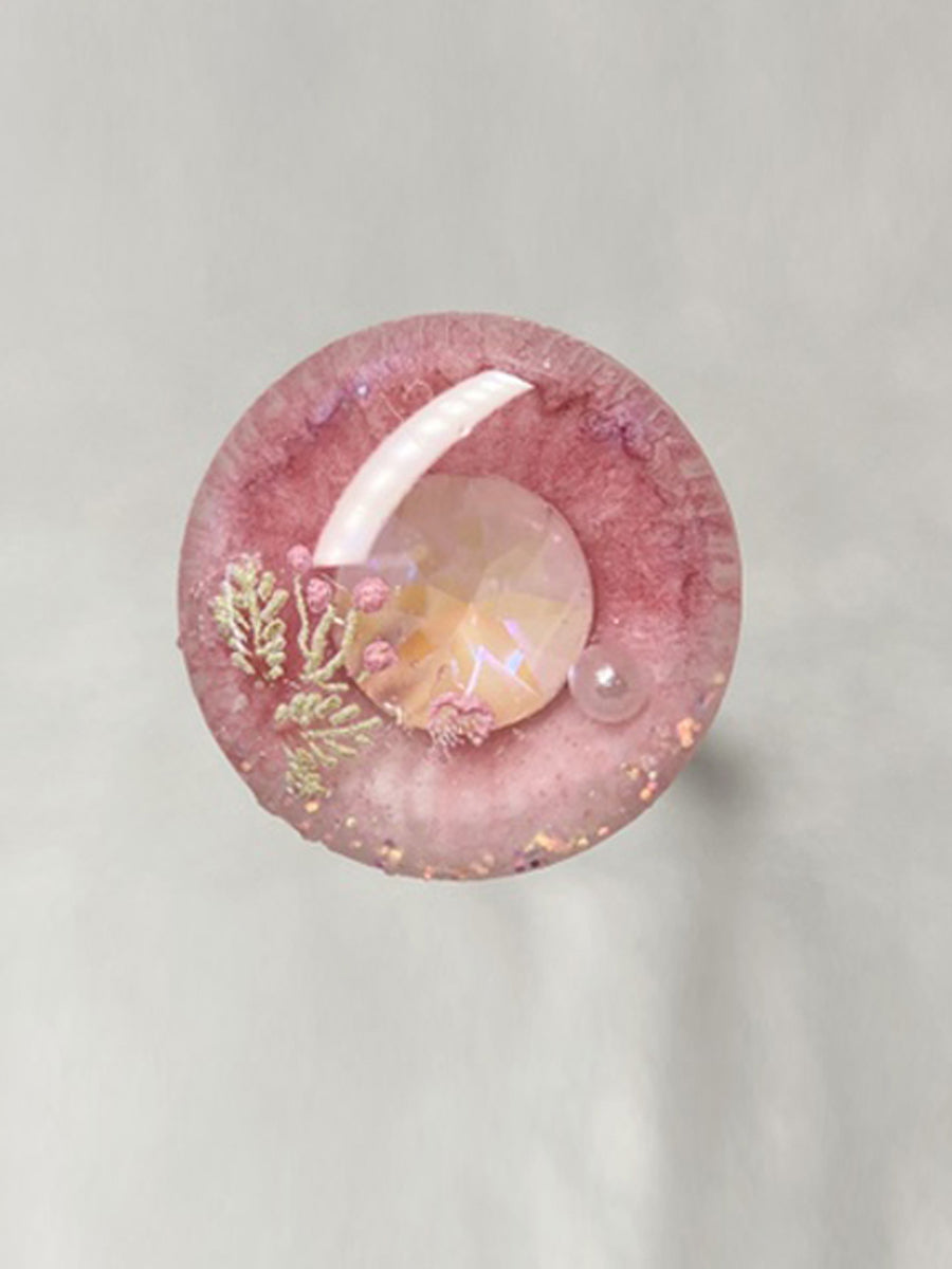 Handmade Blythe Eyechips, Pink Tone, Cherry Blossom