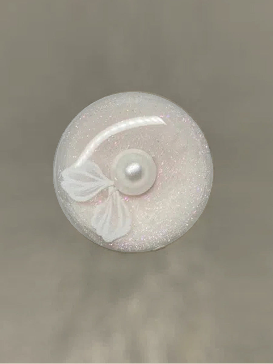 Handmade Blythe Eyechips, White Tone, Flower