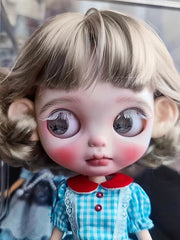 Handmade Blythe Eyechips, Grey Tone, Flower