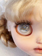 Handmade Blythe Eyechips, Grey Tone, Crystal