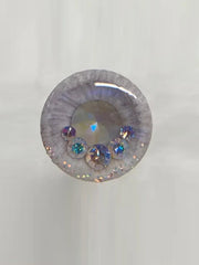 Handmade Blythe Eyechips, White Tone, Moonlight