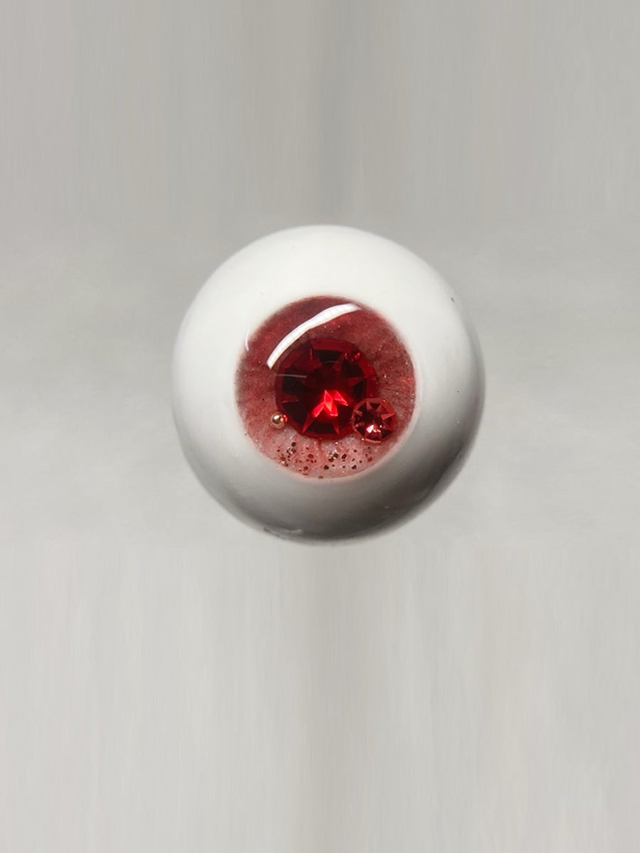 Handmade BJD Eyes, Red Tone, Crystal