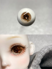 Handmade BJD Eyes, Brown Tone, Crystal