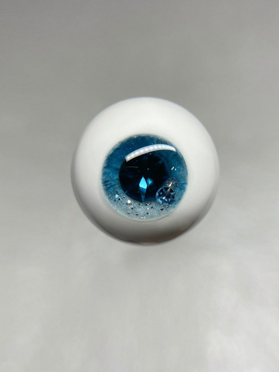Handmade BJD Eyes, Blue Tone, Crystal