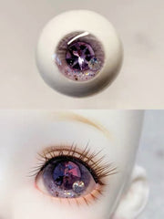 Handmade BJD Eyes, Purple Tone, Crystal