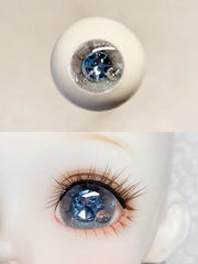 Handmade BJD Eyes, Blue Tone, Crystal