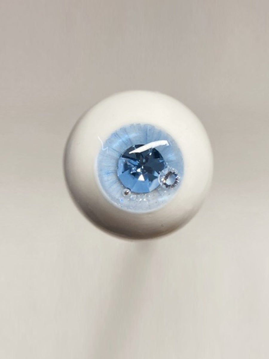 Handmade BJD Eyes, Blue Tone, Crystal