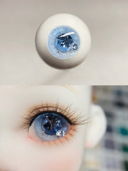 Handmade BJD Eyes, Blue Tone, Crystal
