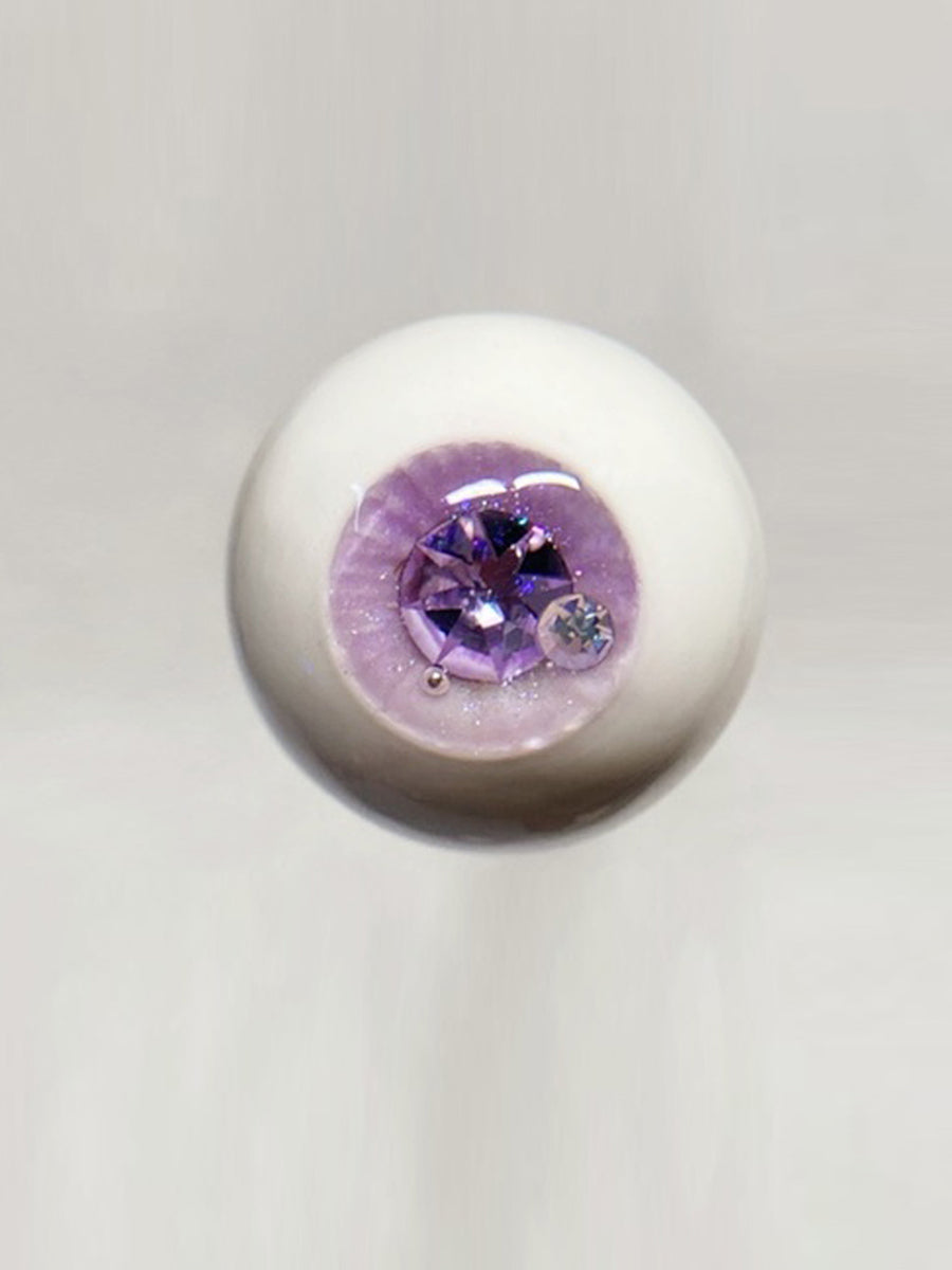 Handmade BJD Eyes, Purple Tone, Crystal
