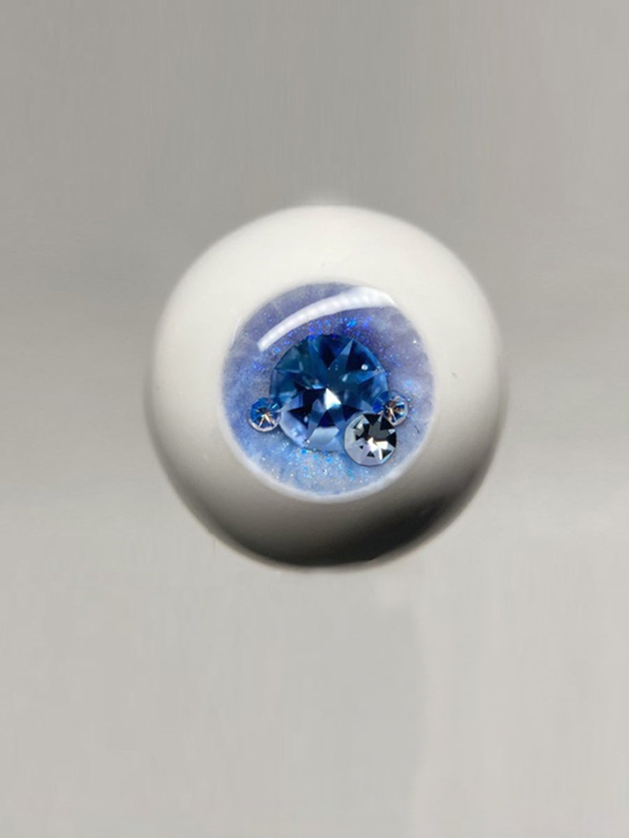 Handmade BJD Eyes, Blue Tone, Crystal