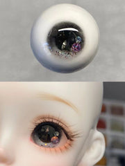 Handmade BJD Eyes, Black Tone, Crystal