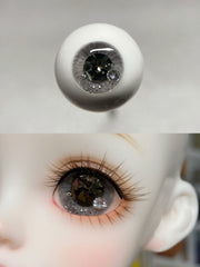 Handmade BJD Eyes, Black Tone, Crystal